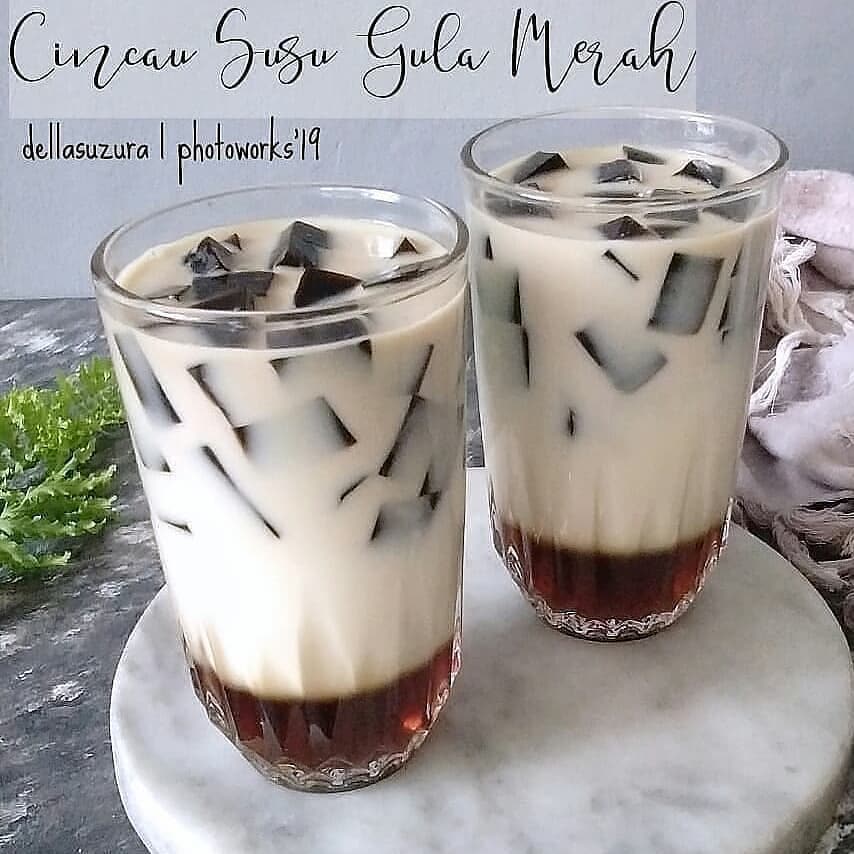 Resep Cincau Susu Gula Aren