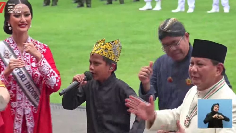 Joget Bareng Pejabat Negara, Ini Dia Perayaan 17 Agustus 2022 Bersama Farel Prayoga