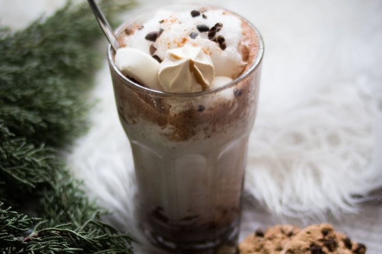 Resep Es Cokelat Santan Lezat