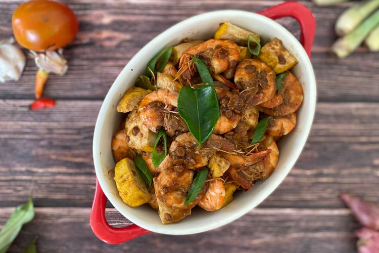 Resep Udang Tumis Cabai Hijau