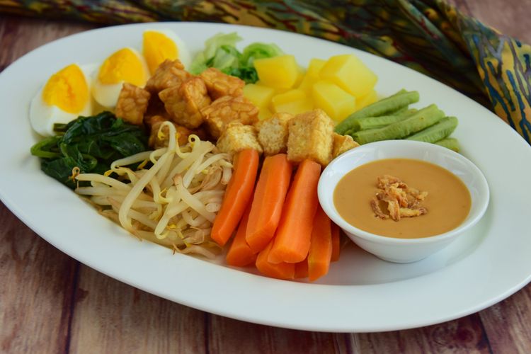 Resep Gado-Gado Siram