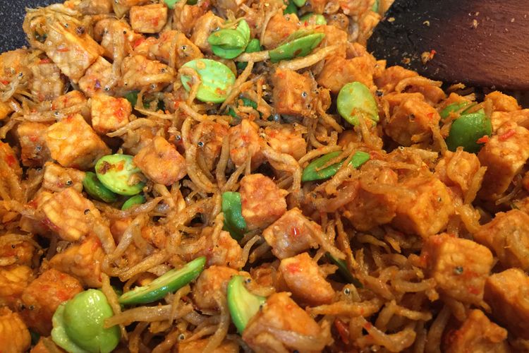Resep Tumis Teri Petai Tempe