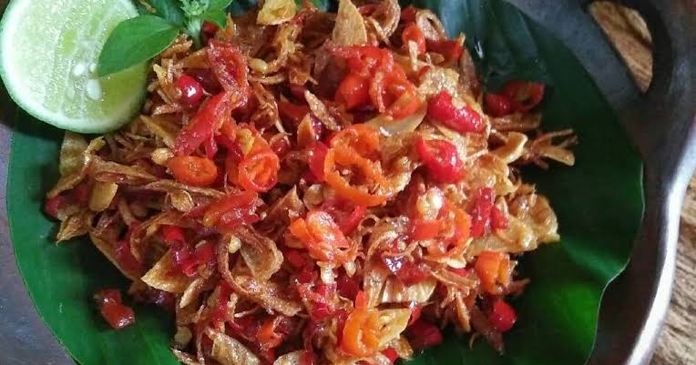 Resep Sambal Mbe Goreng, Sambal Sederhana Khas Bali