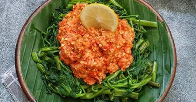 Resep Plecing Kangkung Lombok