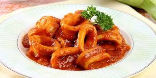 Resep Cumi Saus Padang