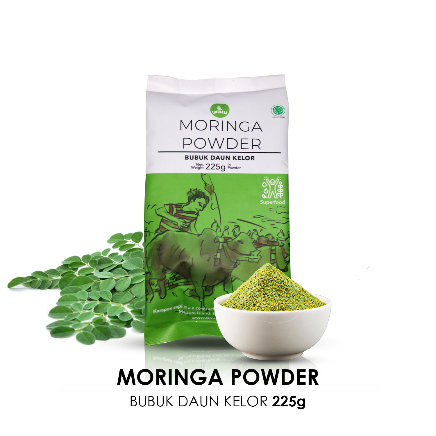 Proses Moringa Powder Hingga Sampai Ke Tangan Anda