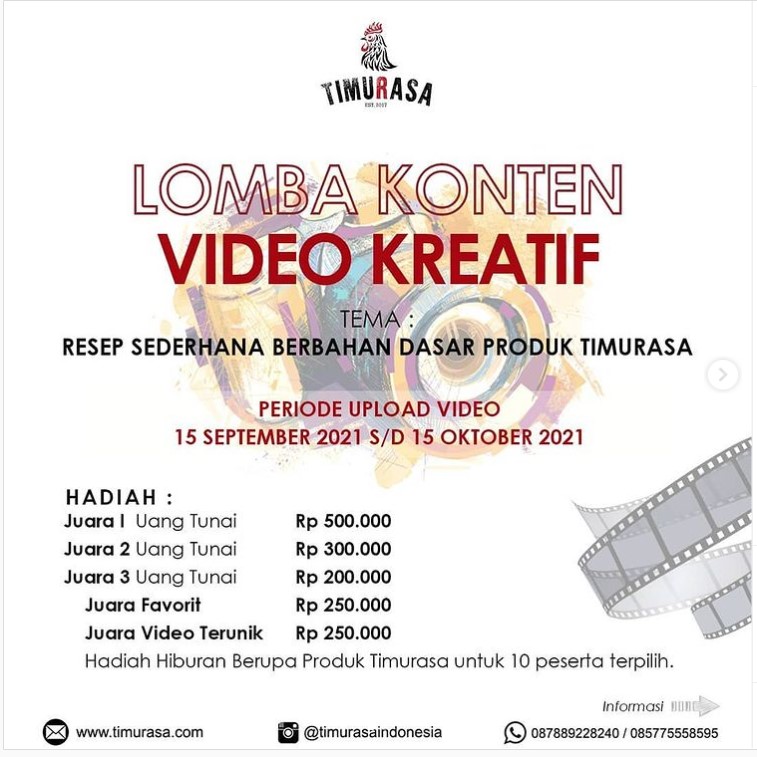 Inilah Para Pemenang Lomba Video Timurasa