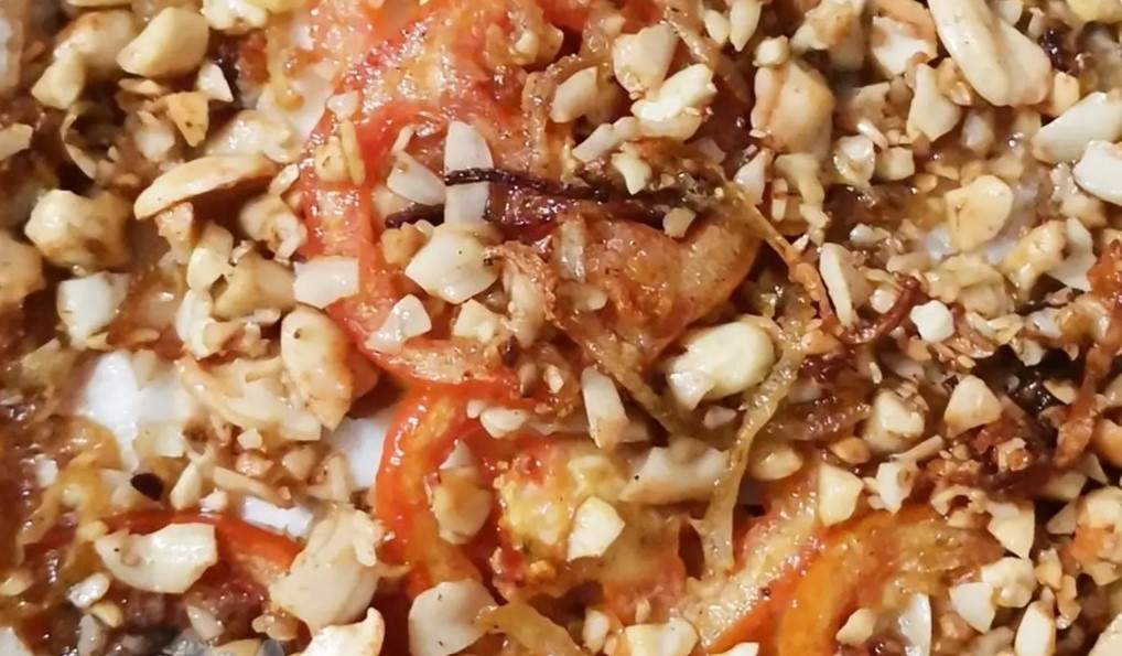 Resep Ikan Saos Kacang Kenari