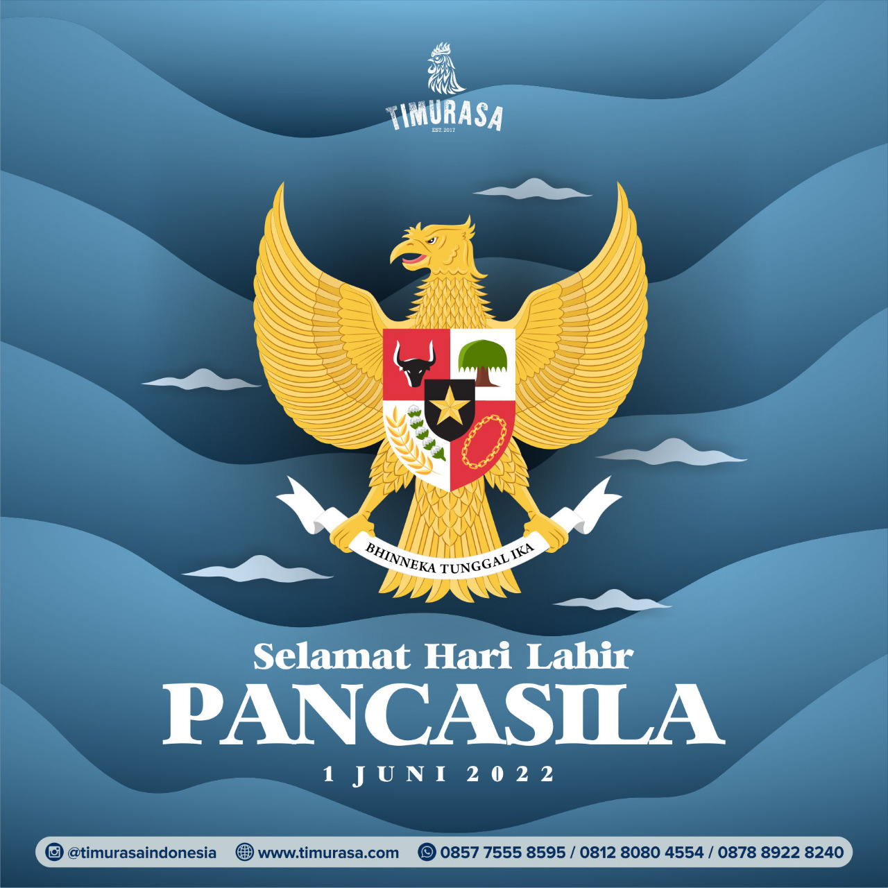 Selamat Hari Lahir Pancasila 2022 Dari Timurasa Indonesia
