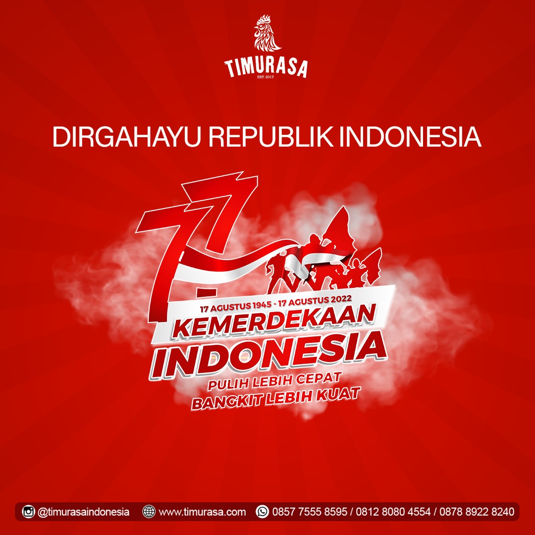 Dirgahayu Kemerdekaan Indonesia Ke 77, Ini Dia Tradisi Unik Menyambut Hari Kemerdekaan