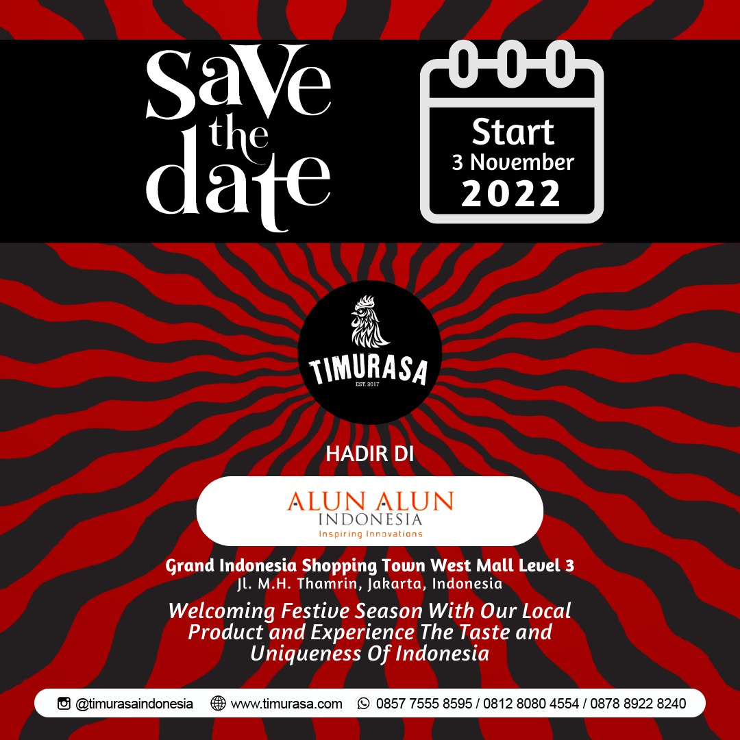Alun-Alun Indonesia Menghadirkan Timurasa, Catat Tanggalnya 3 November 2022