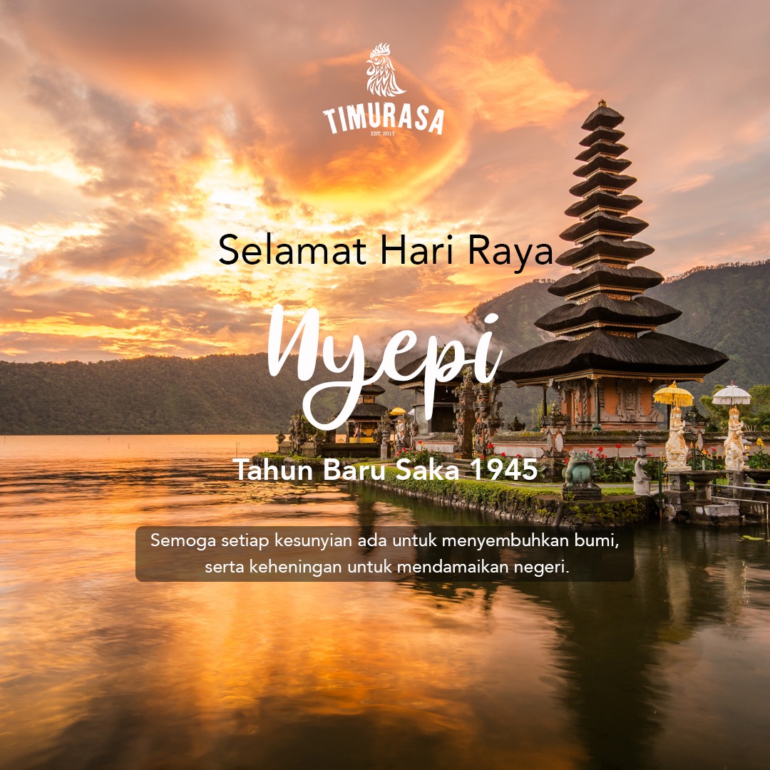 Selamat Hari Nyepi Tahun Baru Saka 1945