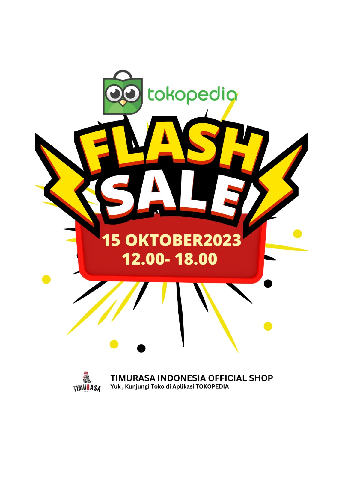 Raih Kesempatan Menarik di Flash Sale Timurasa Indonesia di Lazada, Tokopedia, dan Shopee!