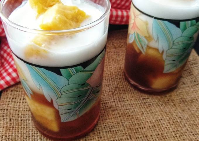 Resep Es Tape Gula Aren Cair