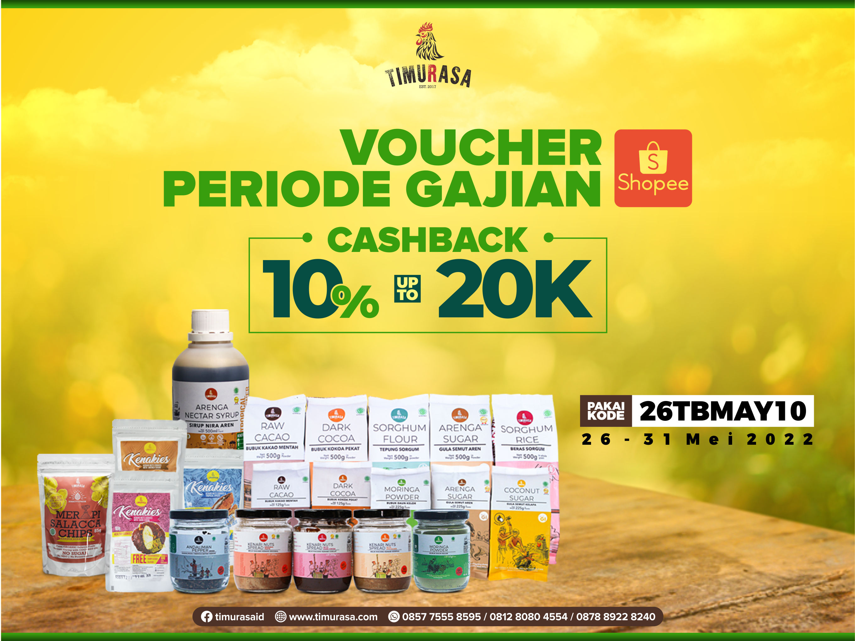 HARI TERAKHIR! Masih Ada Kesempatan Untuk Voucher Gajian Shopee