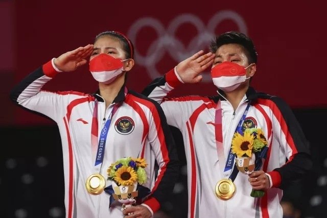 Selamat Kepada  Greysia Polii Dan Apriyani Rahayu Untuk Medali Emas Olimpiade Tokyo 2020! Inilah Dia Makna Bunga Yang Diberikan Kepada Atlet Peraih Medali