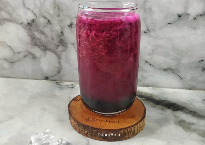 Resep Jus Buah Naga Gula Aren