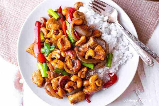 Resep Ayam Tumis Kacang Mete