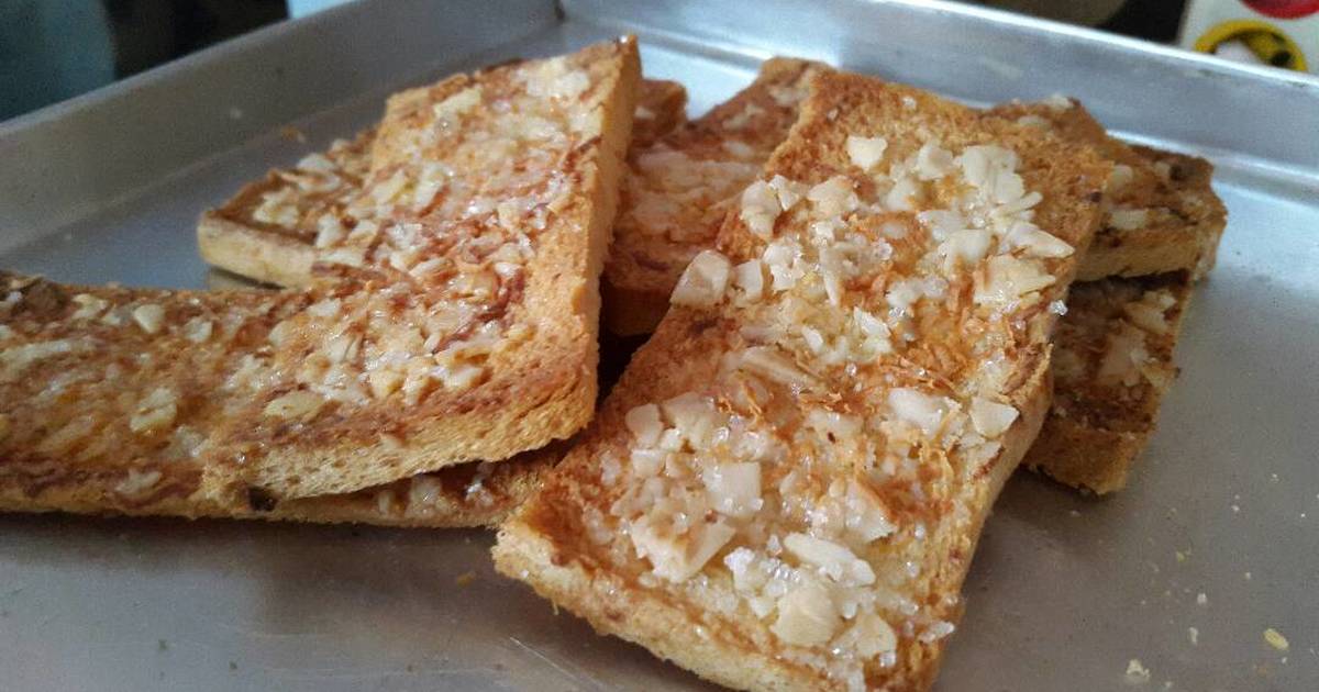 Resep Roti Kacang Kenari Mozarella