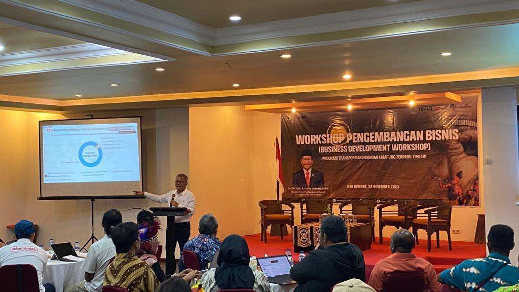 Kementrian Desa Lakukan Workshop Pengembangan Usaha Sebagai Partisipasi STC